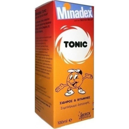 Seven Seas Minadex Tonic Πολυβιταμιχούχο Σιρόπι,περιέχει σίδηρο, βιοτίνη, βιταμίνες Β1, Β2, Β6 & Νιασίνη