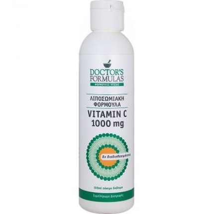 Doctors Formula Λιποσωμιακή Vitamin C 1000mg 150ml (Φόρμουλα Βιταμίνης C 1000mg)