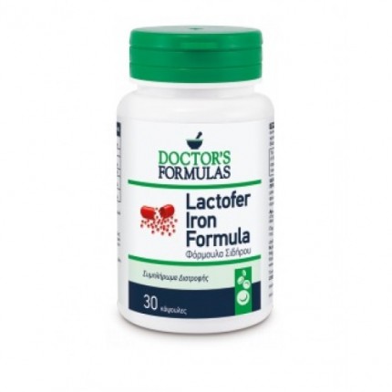 Doctors Formula Lactofer Iron Formula 30caps (Φόρμουλα Σιδήρου)