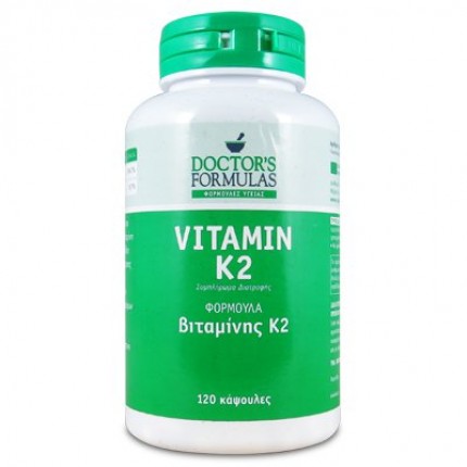 Doctor's Formulas - VITAMIN K2 Συμπλήρωμα Διατροφής 120caps